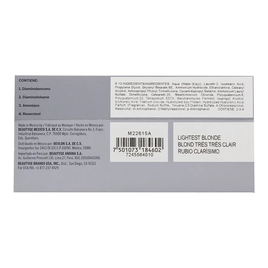 Revlon Revlonissimo Coloursmetique Hair Colour 10 Lightest Blonde