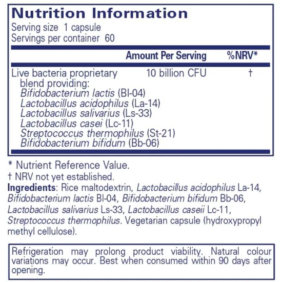 Pure Encapsulations ProFlora G.I 60 Capsules