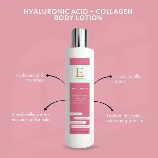 Erth Skin London Collagen & Hyaluronic Acid Body Lotion 250ml