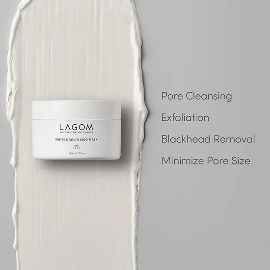 LAGOM White Kaolin Mud Mask 110ml