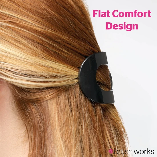 Brushworks Flat Claw Clips x3