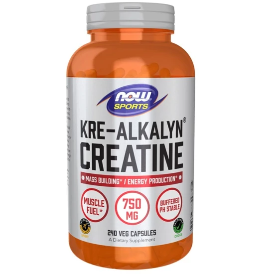 NOW Foods Kre-Alkalyn Creatine Capsules 240 Capsules