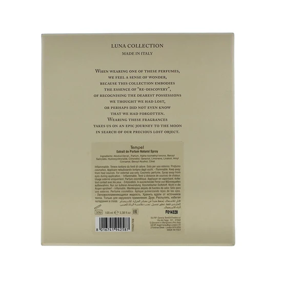 Tiziana Terenzi Tempel Extrait De Parfum 100ml