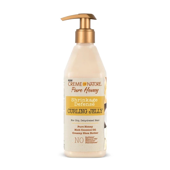 Creme Of Nature Pure Honey Shrinkage Defence Curl Jelly 355ml