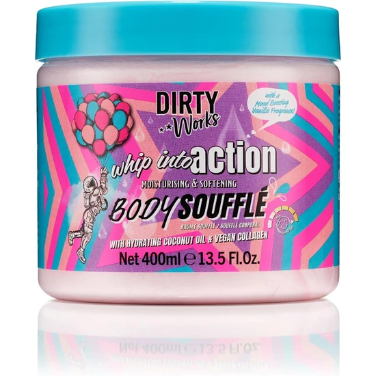 Dirty Works Whip Into Action Body Souffle 400ml