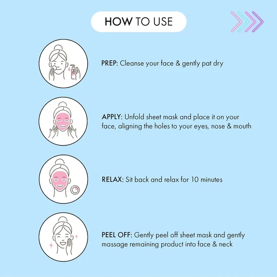 Montagne Jeunesse Nutriactive Hyaluronic Acid Sheet Mask Single Mask