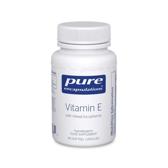 Pure Encapsulations Vitamin E Mixed Tocopherols 90 Capsules