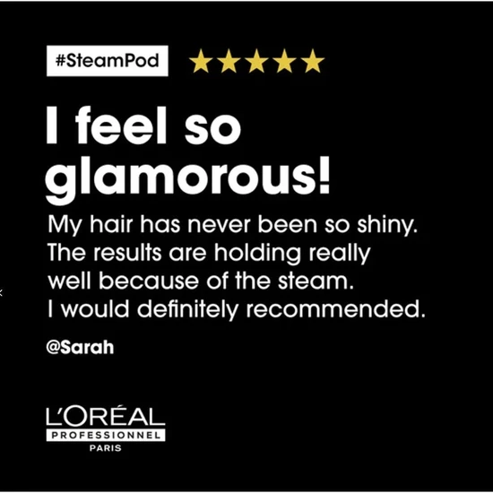 L'Oréal Professionnel SteamPod 3.0 Steam Hair Straightener