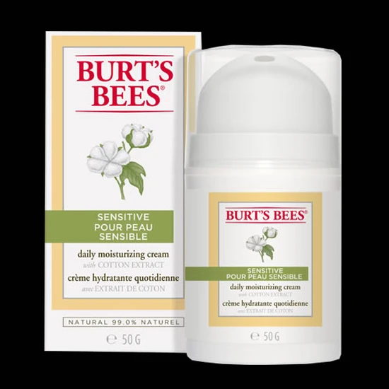 Burt's Bees Sensitive Daily Moisturising Cream 50g