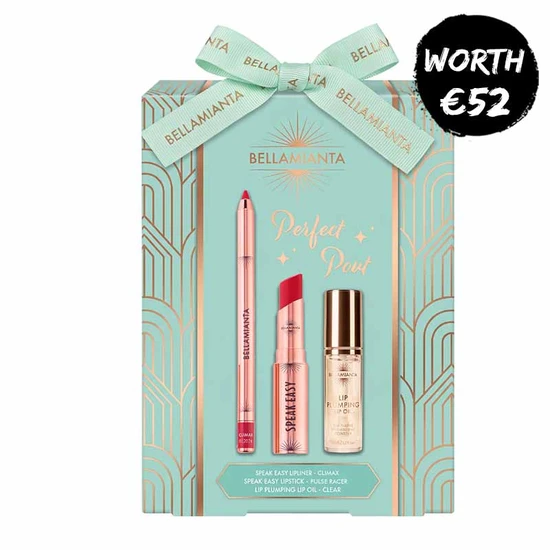 Bellamianta Perfect Pout Lip Kit Gift Set Bella Muse