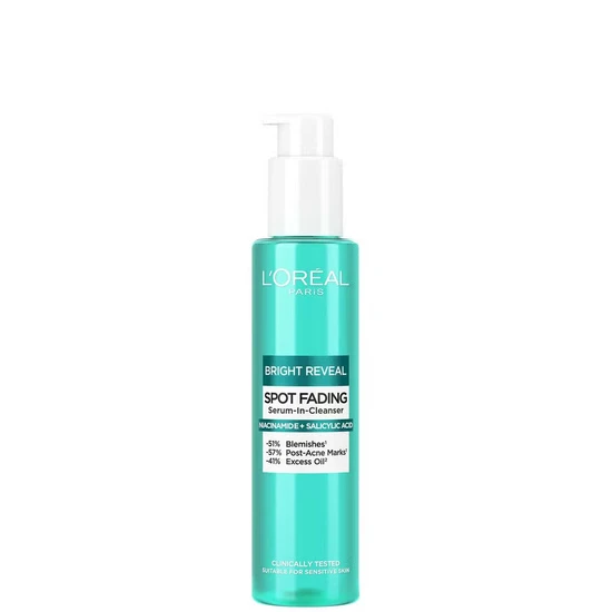 L'Oreal Paris Bright Reveal Spot Fading Serum In Cleanser 150ml