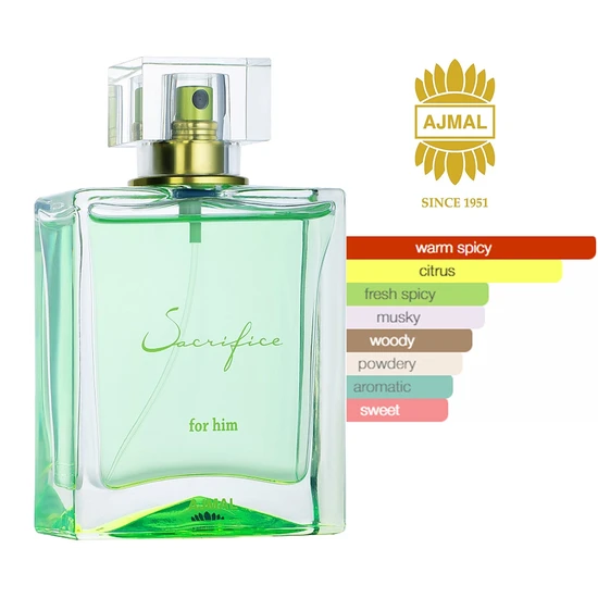Ajmal Sacrifice For Him II Eau De Parfum 50ml