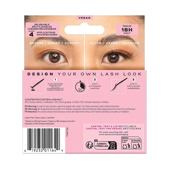 Eylure Naturals Clusters No.5 Brown/Black