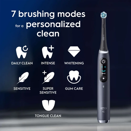Oral B iO 9 Black Electric Toothbrush Black