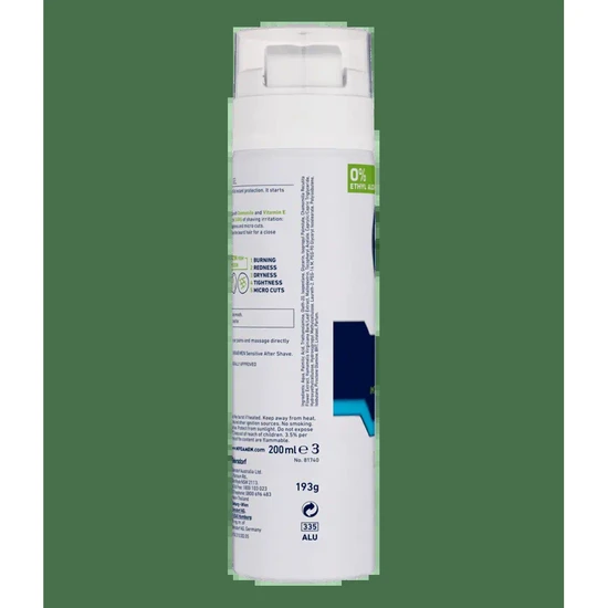 Nivea Men Shaving Gel 200ml / Sensitive