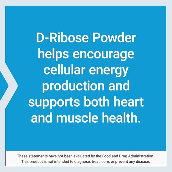 Life Extension D-Ribose Powder 150g