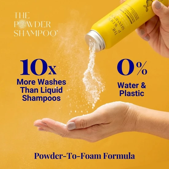 The Powder Shampoo Invigorating Shampoo Bergamot & Thyme 70g