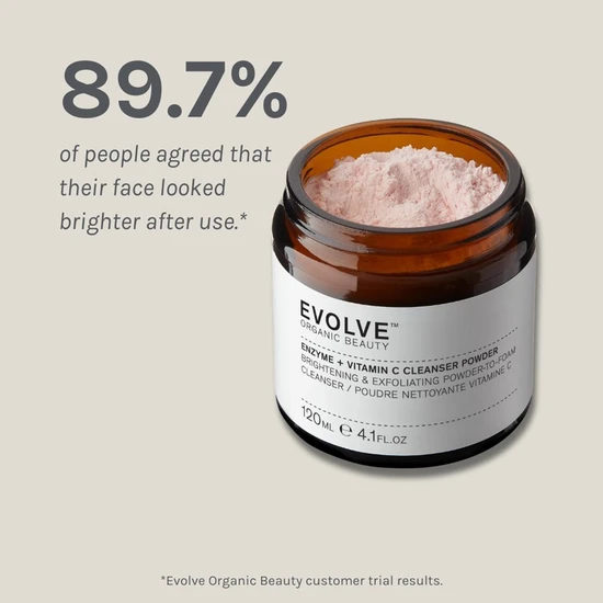 Evolve Beauty Enzyme + Vitamin C Cleanser Powder 70g