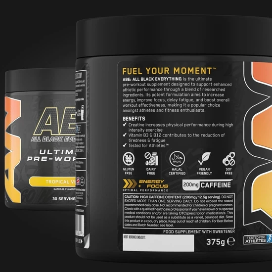 Applied Nutrition All Black Everything Tropical Vibes 375g