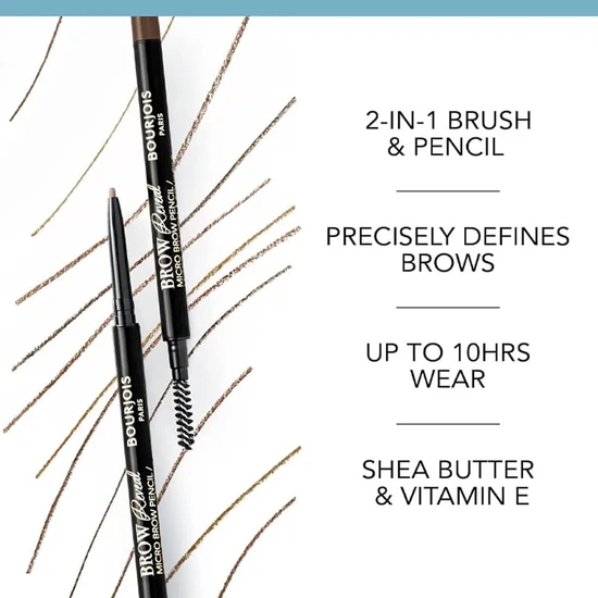 Bourjois Brow Reveal Micro Brow Pencil 02 Soft Brown