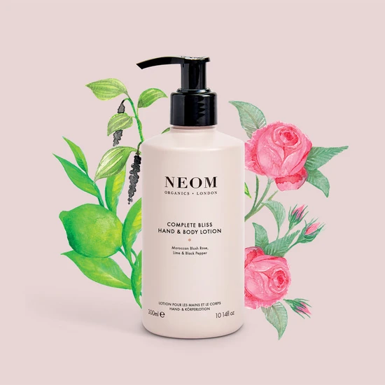 Neom Organics Scent To De-Stress Complete Bliss Body & Hand Lotion 300ml