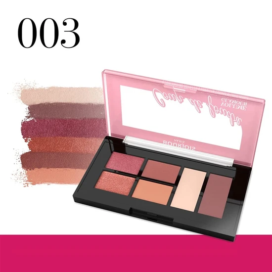 Bourjois Volume Glamour Coup De Foudre Eyeshadow Palette Cute Look #03