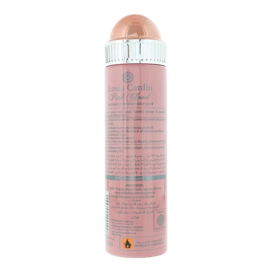 Louis Cardin Pink Cloud Femme Deodorant Body Spray 200ml