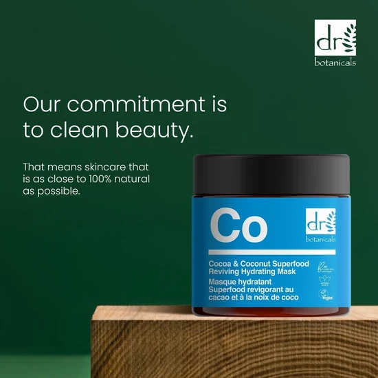 Dr Botanicals Advanced Cocoa & Coconut Superfood Reviving Hydrating Mask 60ml