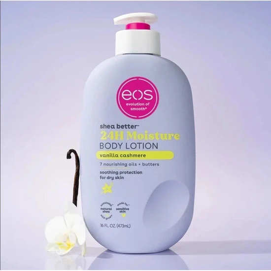 Eos Shea Better 24h Moisture Vanilla Cashmere Body Lotion 473ml