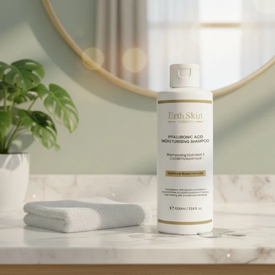 Erth Skin London Hyaluronic Acid Moisturising Shampoo 1000ml
