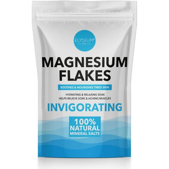 Elysium Spa Magnesium Flakes Mineral Salts 500g