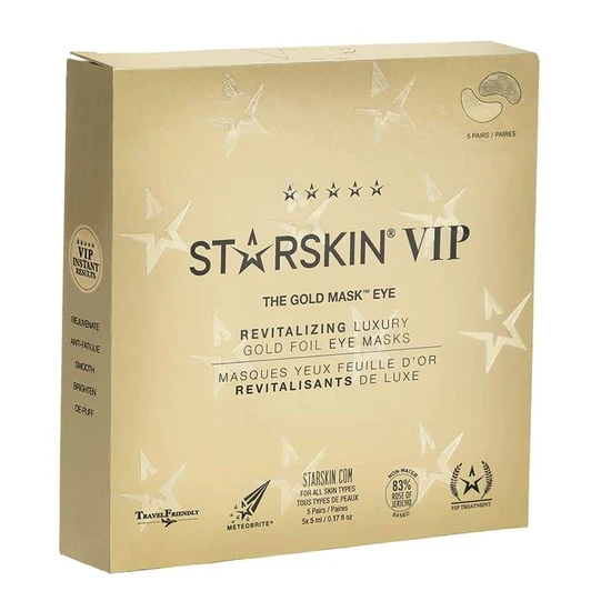 STARSKIN VIP Gold Eye Mask x 1