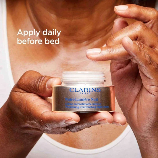 Clarins Nutri-Lumiere Nourishing, Rejuvenating Night Cream 50ml