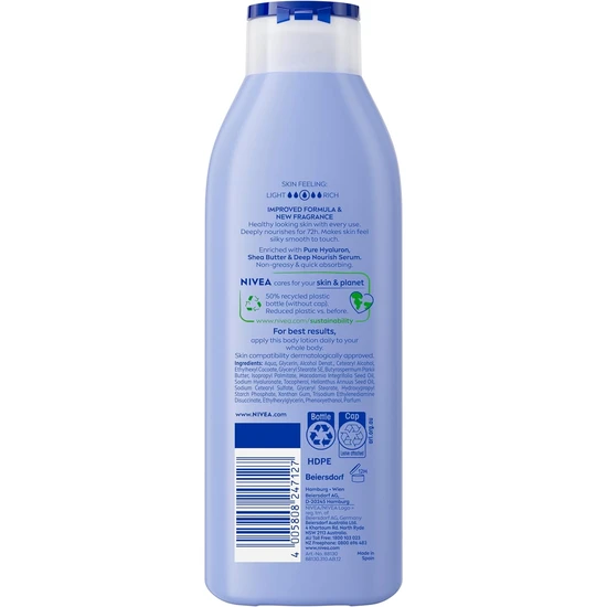 Nivea Irresistibly Smooth Body Lotion For Dry Skin 250ml