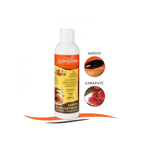 Activilong Acti Force Black Castor Oil Co Wash 240ml
