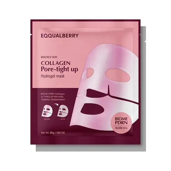 Eqqualberry Collagen Pore-Tight Up Mask 4 Sheets