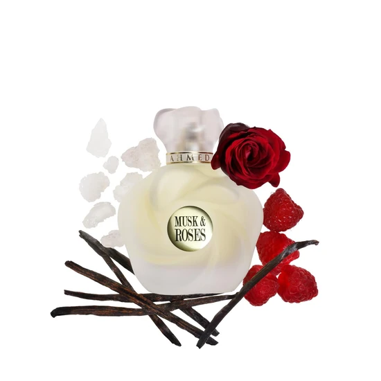 Ahmed Al Maghribi Musk & Roses Eau De Parfum 75ml