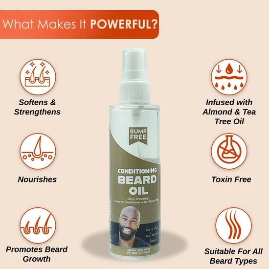 Bump Free Conditioning Beard Oil 100ml