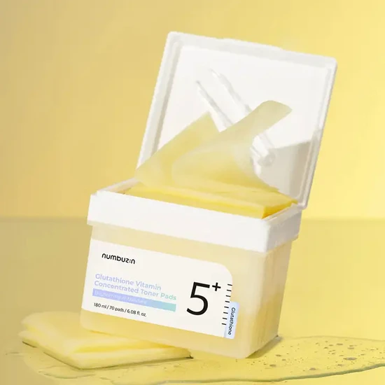 Numbuzin No.5 Vitamin-Niacinamide Concentrated Pads 70 Pads