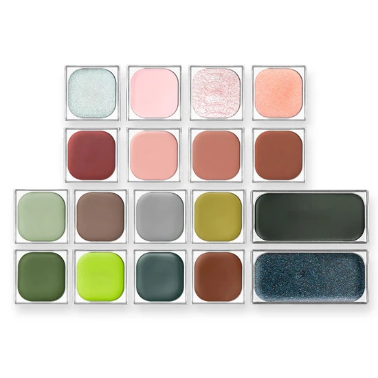 Glisten Cosmetics G800 Translucent Green Refillable Multipurpose Cream Cheeryep