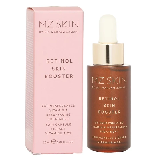 MZ Skin Retinol Skin Booster 2% Encapsulated Vitamin A Resurfacing Treatment 20ml