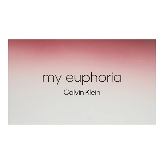 Calvin Klein My Euphoria Eau De Parfum Gift Set 100ml, 10ml + Body Lotion 100ml