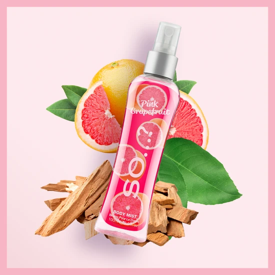 SO...? Pink Grapefruit Body Mist 100ml