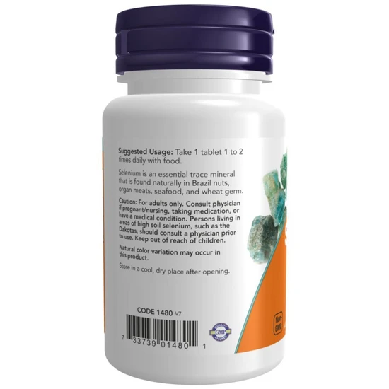 NOW Foods Selenium 100mcg - 100 tabs