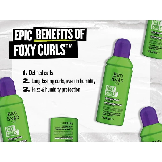 TIGI Bed Head Foxy Curls Extreme Curl Mousse 250ml