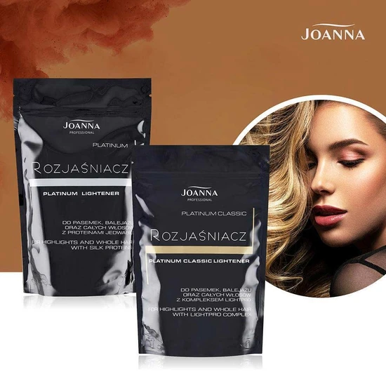 Joanna Professional Platinum Hair Lightener With Silk Proteins 450g