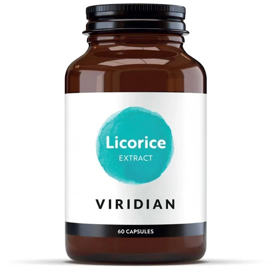 Viridian Licorice Root Extract Veg Caps 60