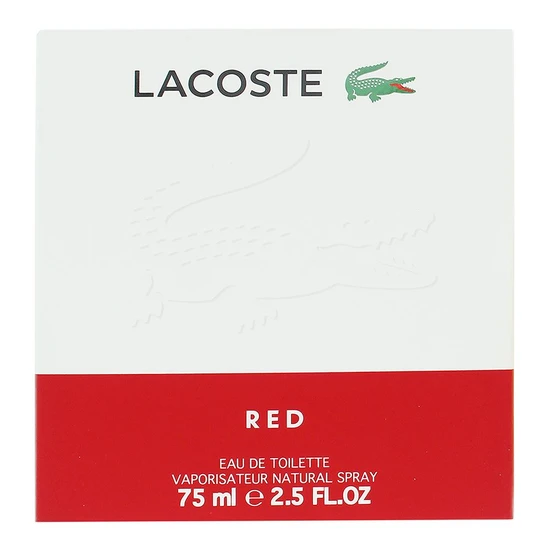 Lacoste Red Eau De Toilette 75ml
