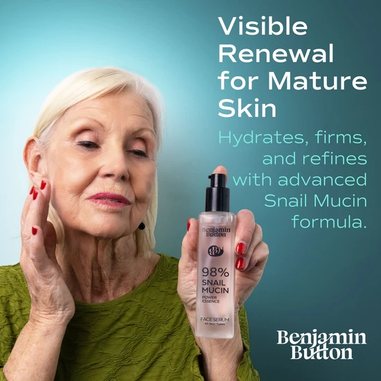 Benjamin Button Advanced 98% Snail Mucin Serum 100ml