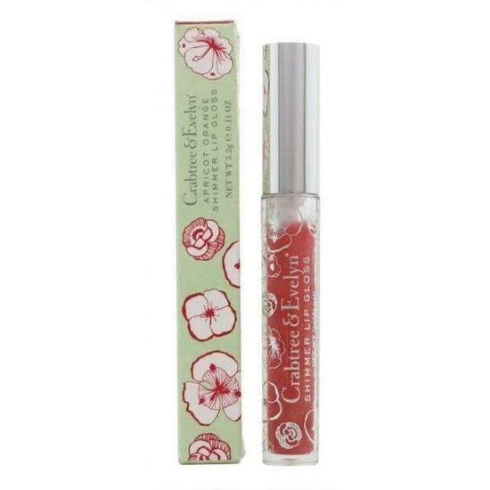 Crabtree & Evelyn Shimmer Lip Gloss Apricot Orange